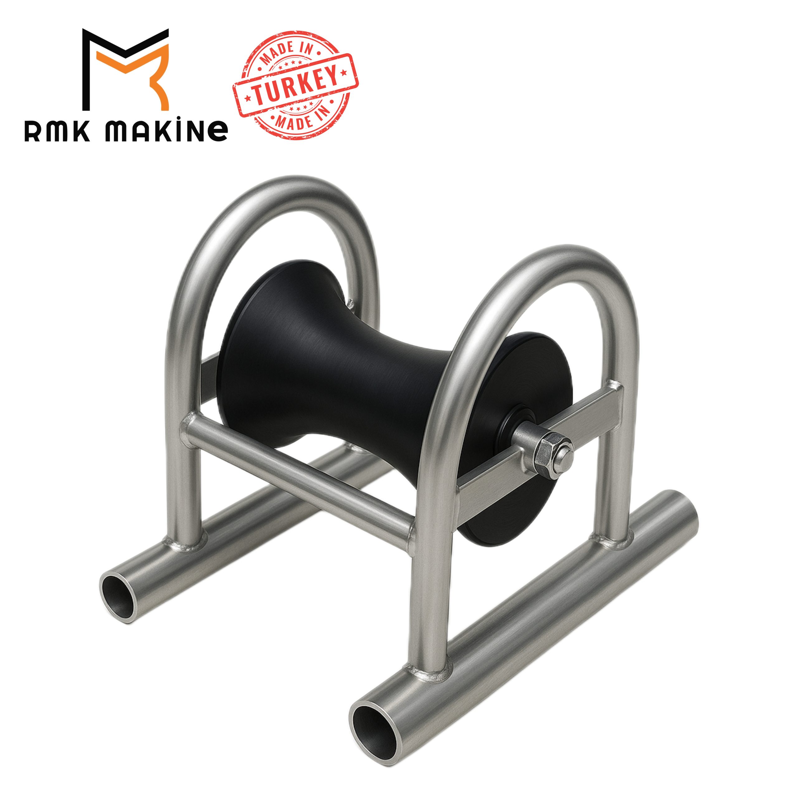 Düz Tip Boru Ayaklı Kablo Açma Yer Makarası