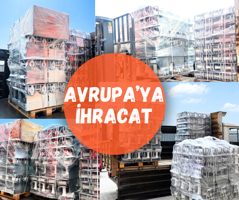 Avrupa’ya İhracat Tamamlandı — Kablo Döşeme Ekipmanları