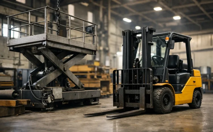 Hidrolik Kaldırma mı Forklift mi?