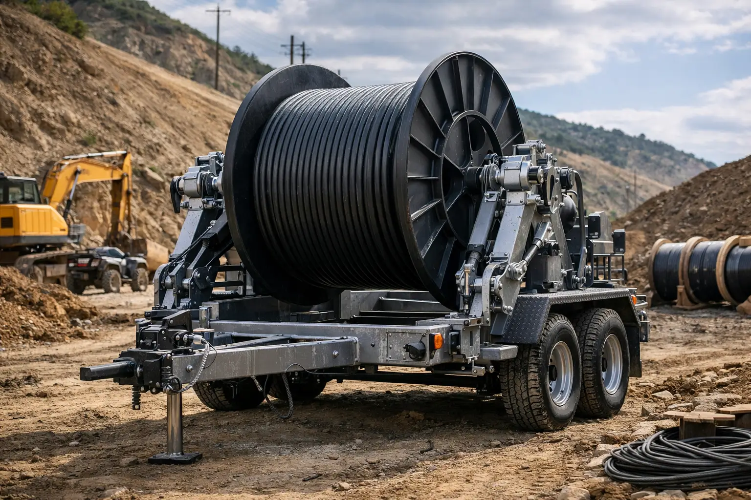 Zorlu Araziye Uygun Makara Römorku Seçimi