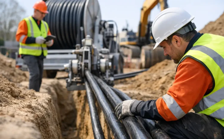 Enerji Kablosu Döşemede Kritik Saha Kontrolleri