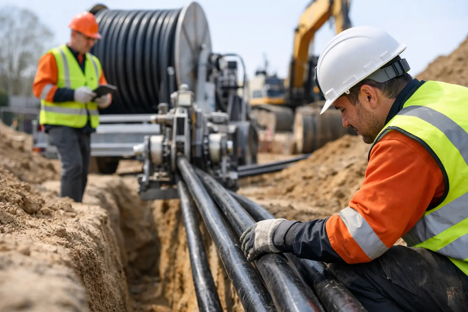 Enerji Kablosu Döşemede Kritik Saha Kontrolleri