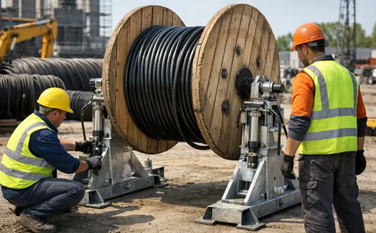 Cable Drum Jack Seçiminde 7 Teknik Kriter