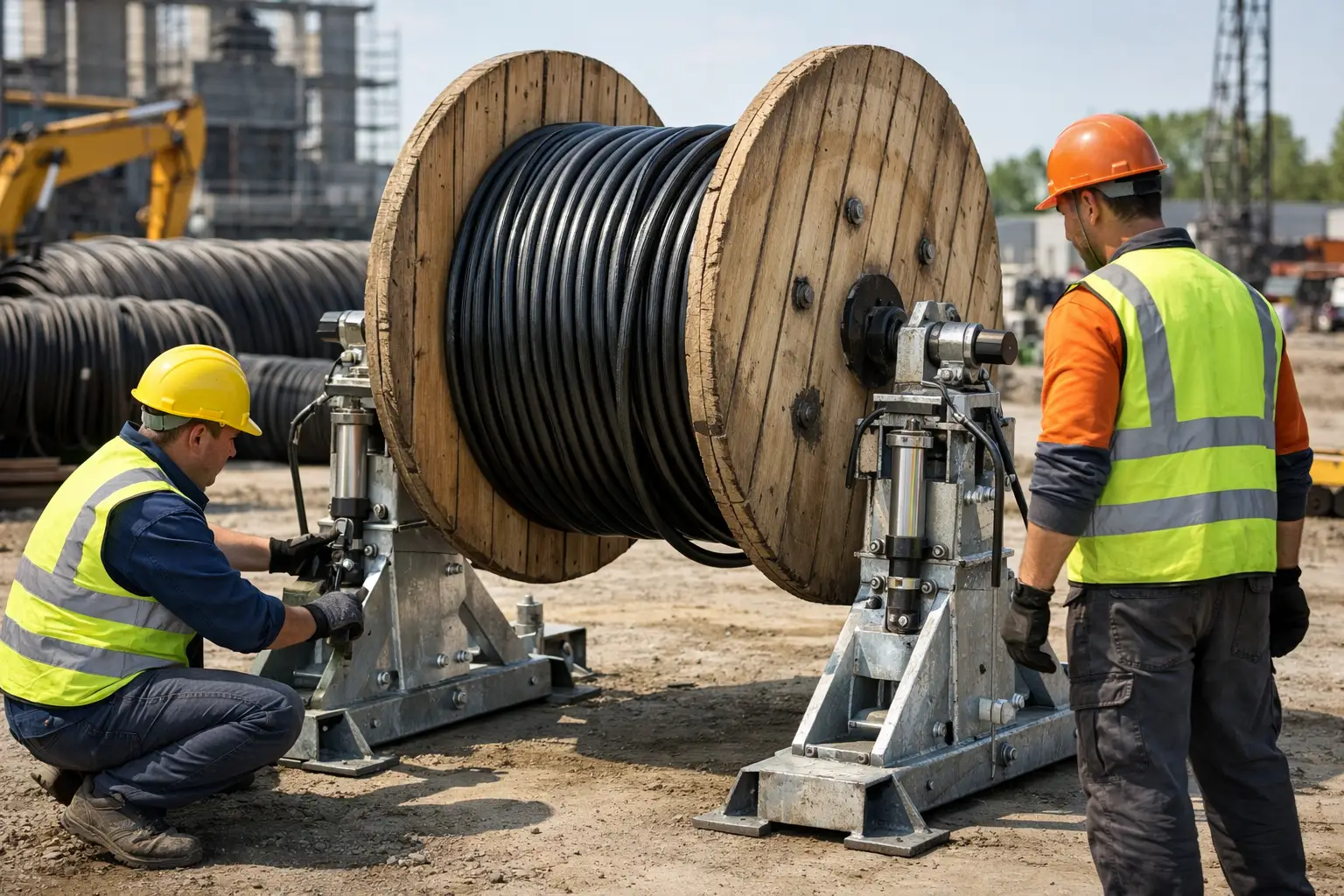 Cable Drum Jack Seçiminde 7 Teknik Kriter