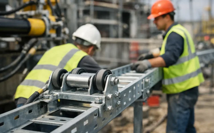 Cable Tray Rollers Seçimi ve Saha Uygulaması