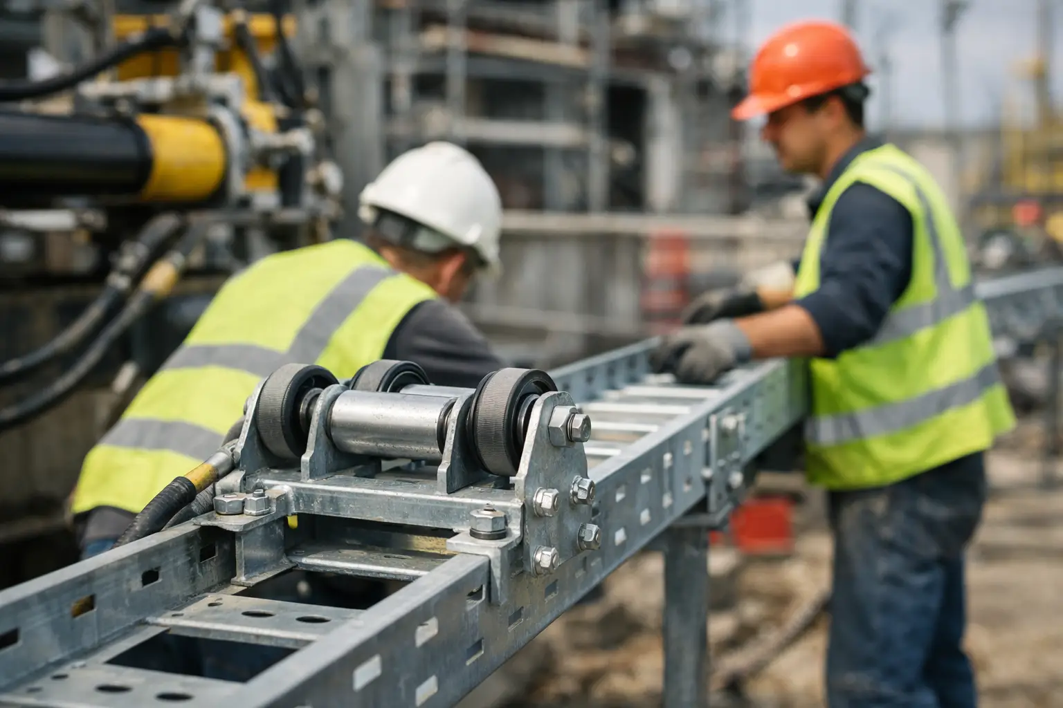 Cable Tray Rollers Seçimi ve Saha Uygulaması