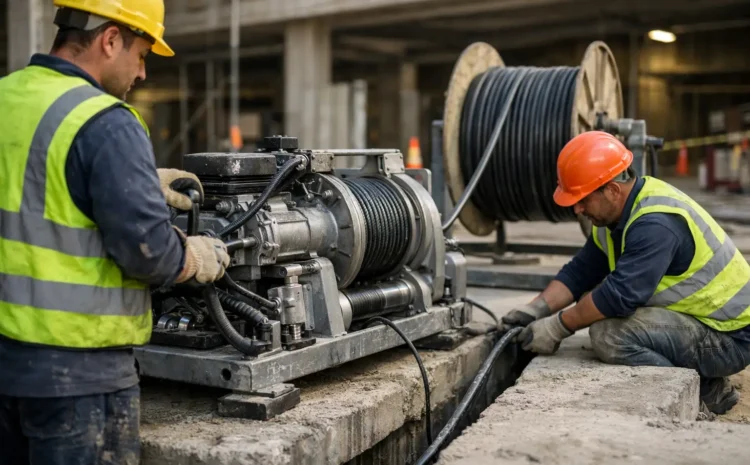 Elektrikli Kablo Çekme Makinesi Nasıl Seçilir?
