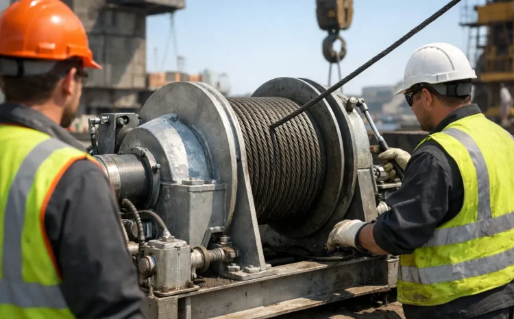 5 Ton Capstan Vinç Seçimi ve Güvenli Kullanımı
